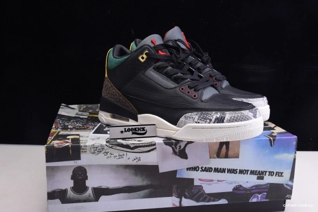SE CV3583-003 Instinct 2.0 Air Retro Jordan - 3 Animal 1004
